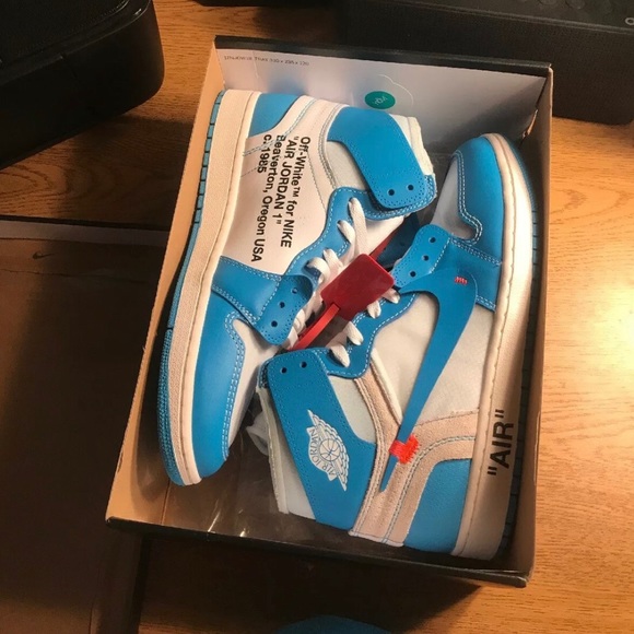 Jordan 1 Off-White University blue - Picture 1 of 7